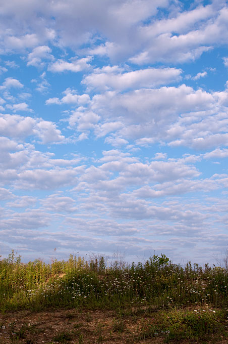 Clouds to the West